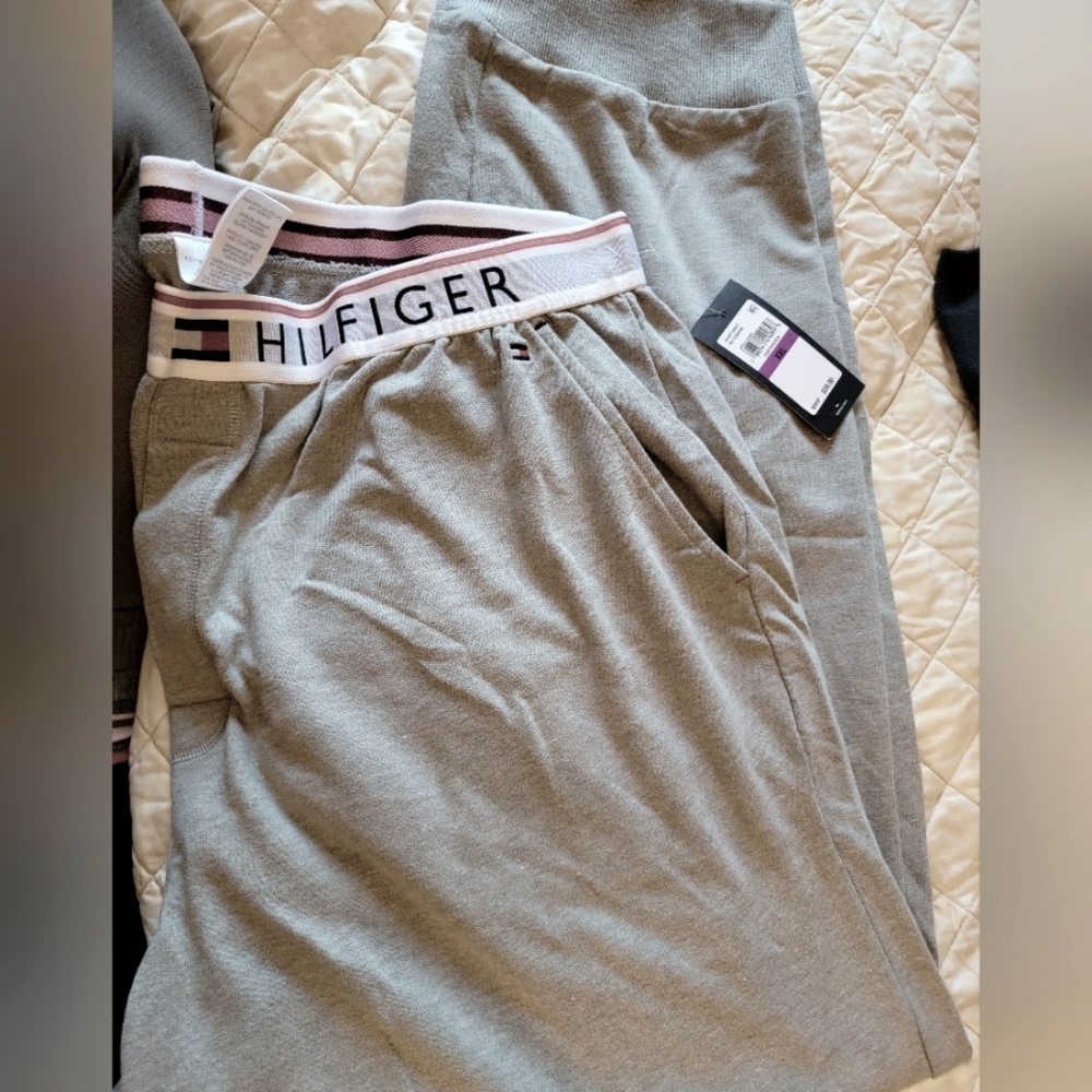 Tommy Hilfiger mens XXL gray heather sleep pants, NWT Msrp $59